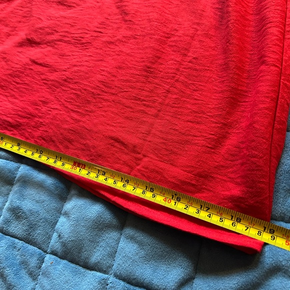 Elegant Red Wide-Leg Pants - Picture 6 of 7